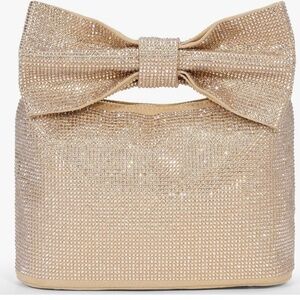 Rhinestone Evening Bag Bow Clutch Purses for Women, Glitter Evening Handbags Bli